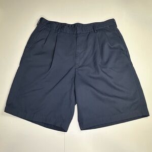 Nike Golf  Dri-Fit Golf Shorts Size 34 Navy Blue With Blue Logo